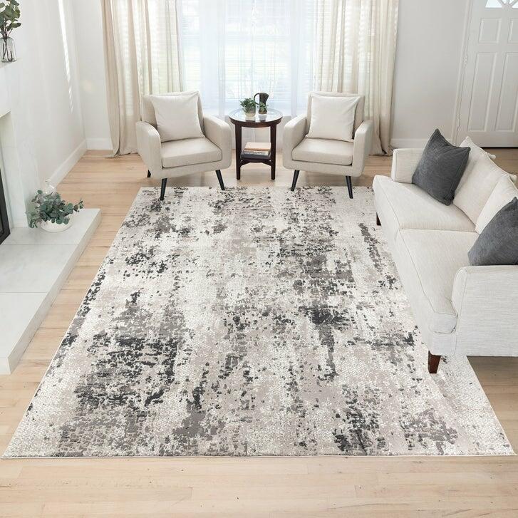 G.A. Gertmenian Karma Rug Collection, Nadeen Gray, 5'3" × 7'