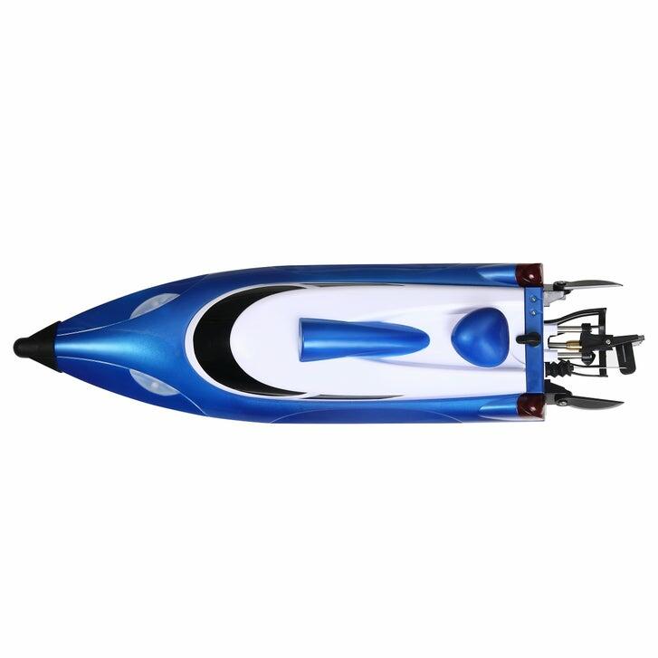 Wave Master High Speed RC Boat, Blue