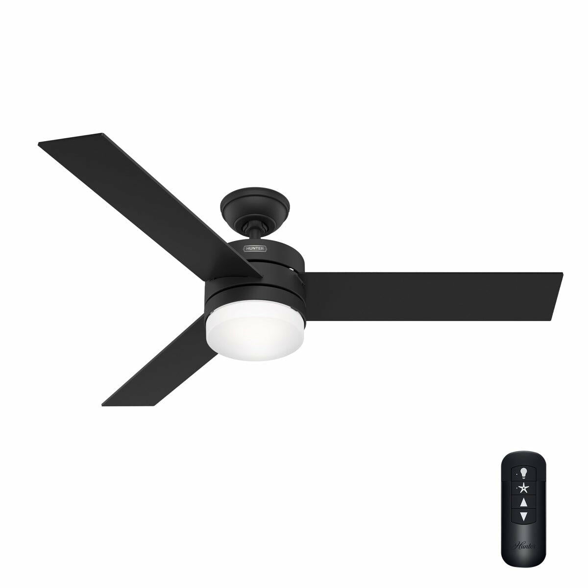 Hunter Exeter 54” 3-Blade Indoor / Outdoor Ceiling Fan