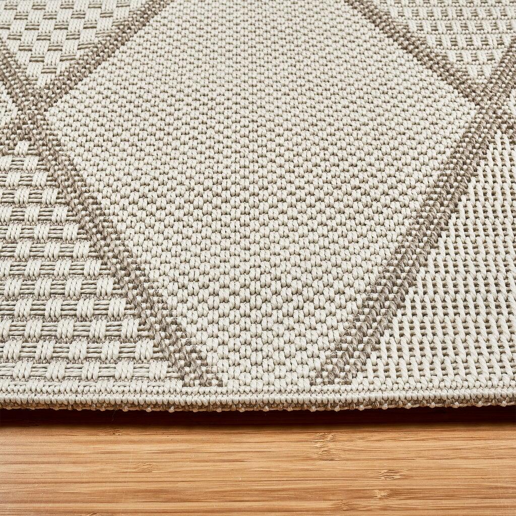 Laguna Indoor/Outdoor Area Rug, Morris Angora Rope, 8'8” x 13'