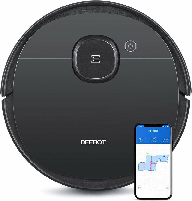 ECOVACS DEEBOT OZMO 950 2-in-1 Robot Vacuum Cleaner & Mop, Black
