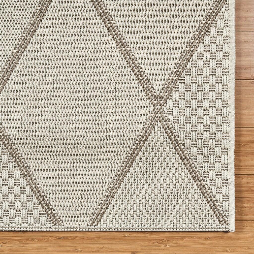 Laguna Indoor/Outdoor Area Rug, Morris Angora Rope, 8'8” x 13'