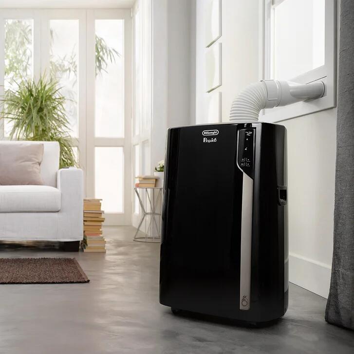 De'Longhi Pinguino Plus Arctic Whisper Portable Air Conditioner with Heat and ECO Real Feel