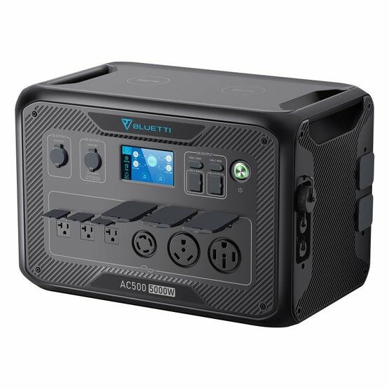 BLUETTI AC500 Portable Power Station with B300K Expansion Battery