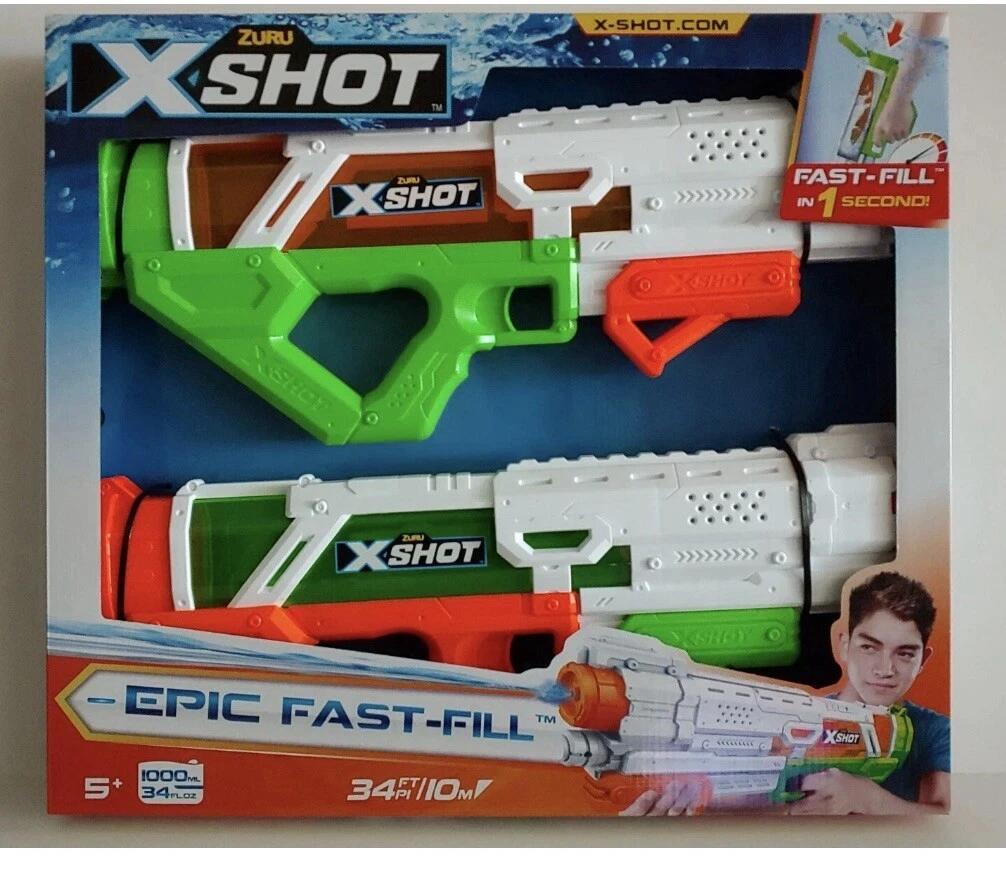 X-Shot Epic Fast-Fill Water Blaster, 2-pack