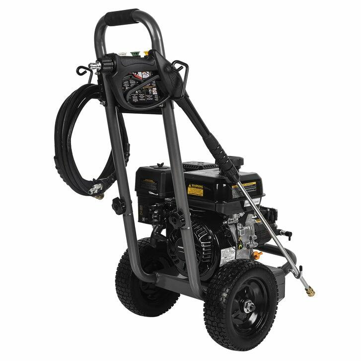 BE Power 3400 PSI 2.4 GPM Gas Pressure Washer