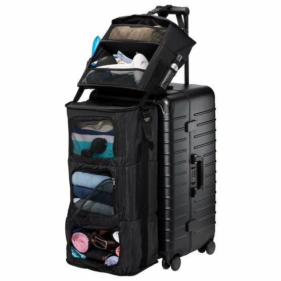 Solgaard Large Check-In Closet Original 28-Inch Luggage, Black
