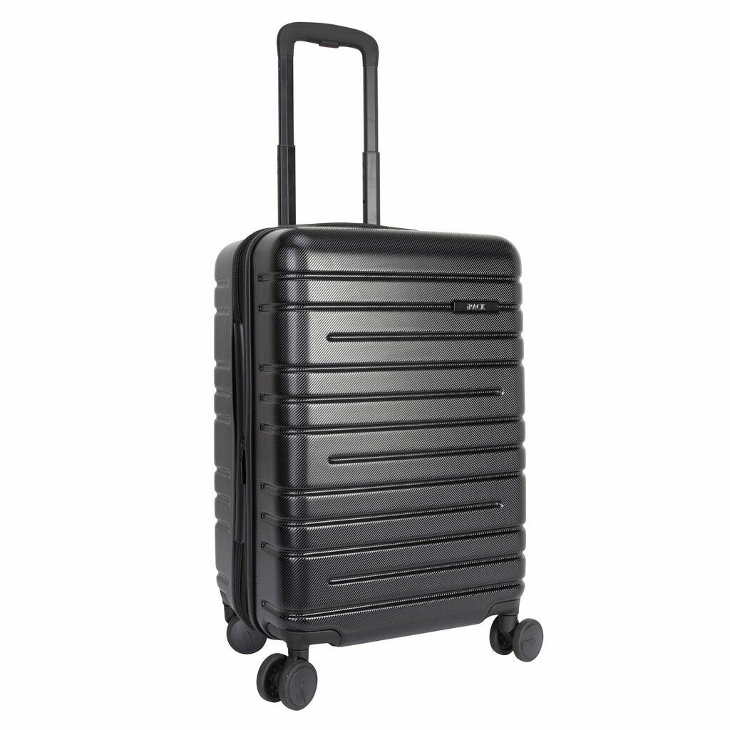 iPack 2-Piece Hardside Luggage Set, Black