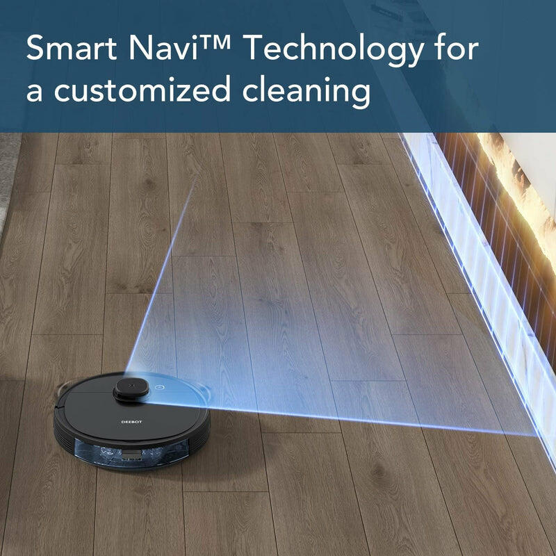 ECOVACS DEEBOT OZMO 950 2-in-1 Robot Vacuum Cleaner & Mop, Black
