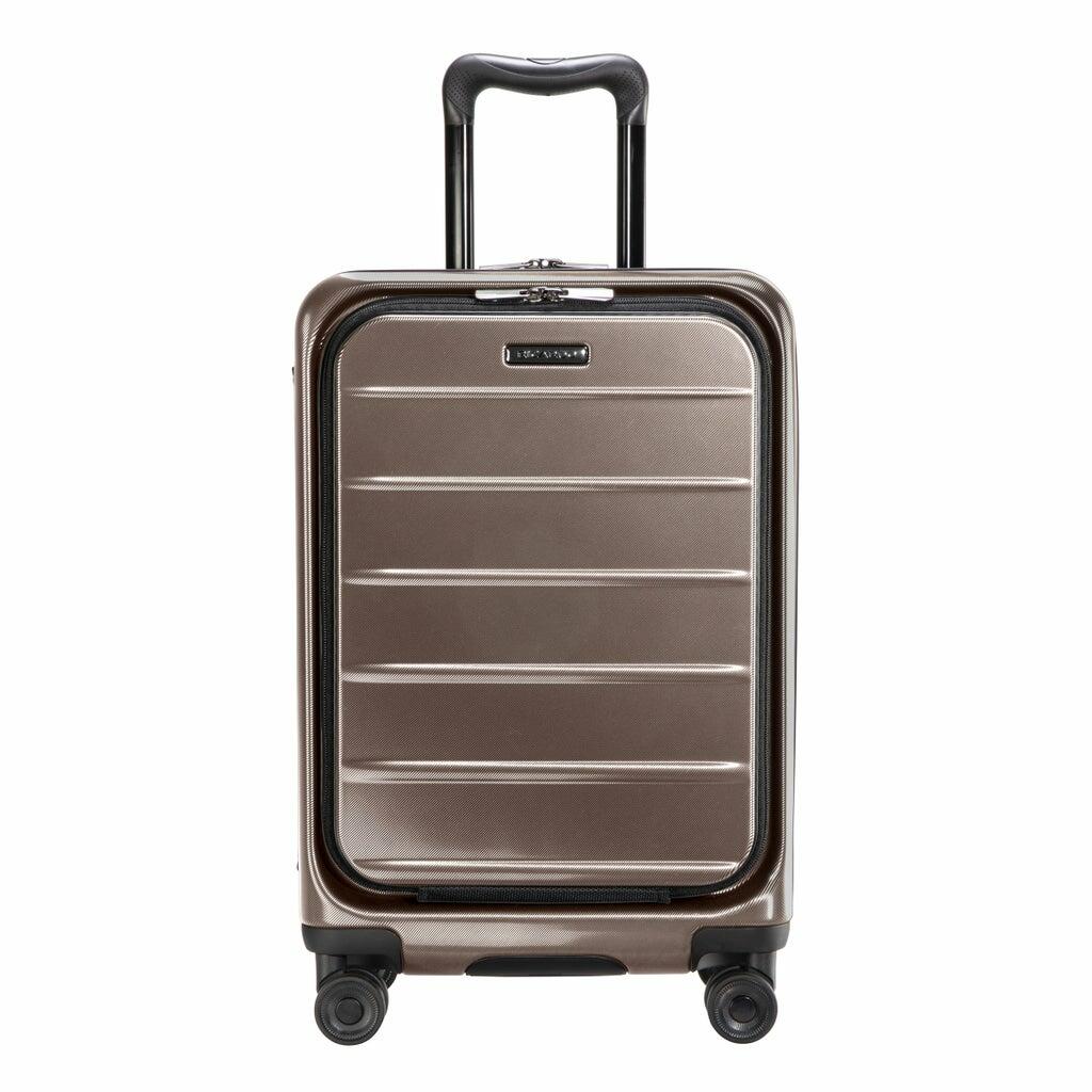Ricardo 21.5 in Hardside Carry-on, Black / Bronze