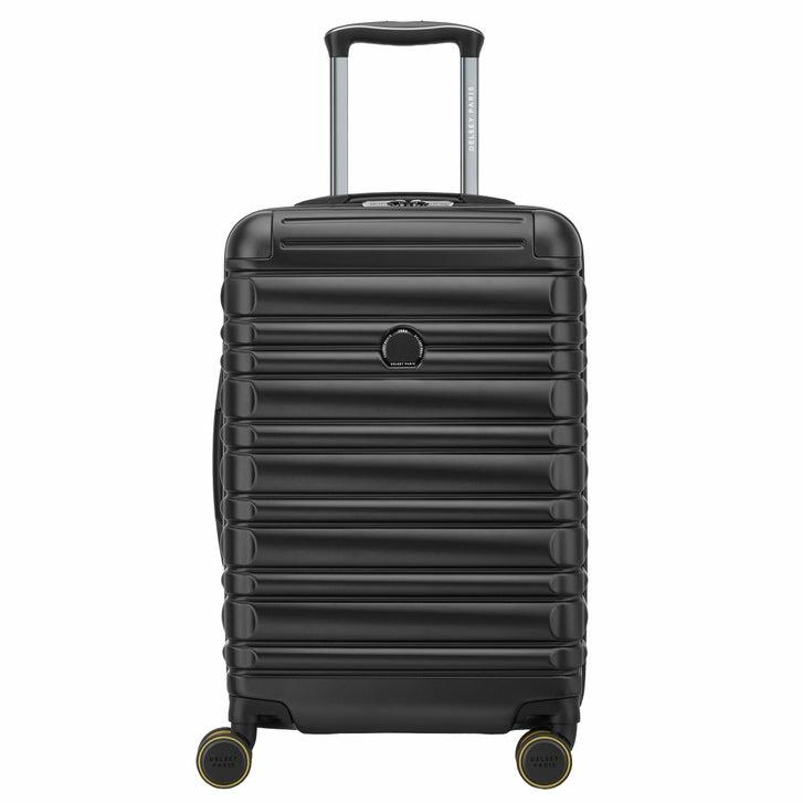 Delsey Paris 2-Piece Hardside Luggage Set, Black / Teal