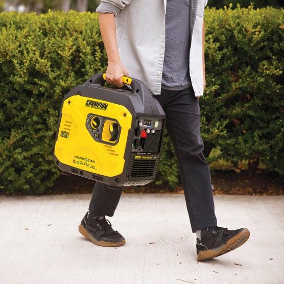 4000W Electric Start Dual Fuel Inverter