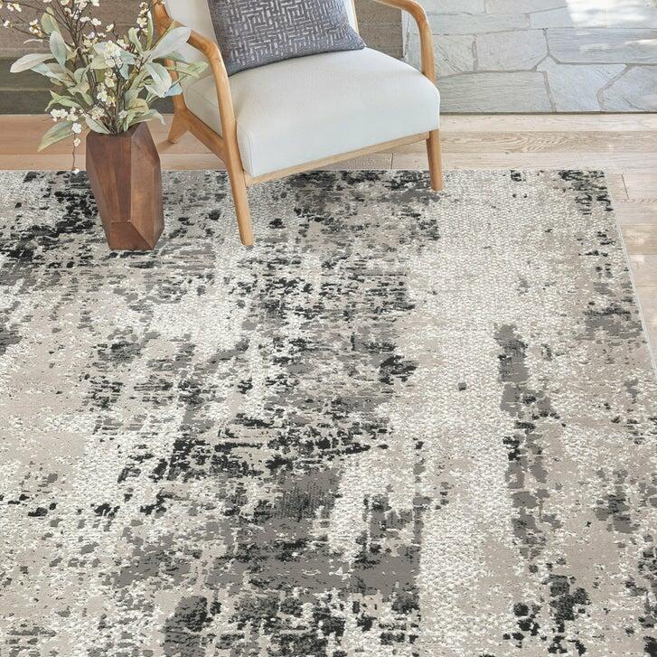G.A. Gertmenian Karma Rug Collection, Nadeen Gray, 5'3" × 7'