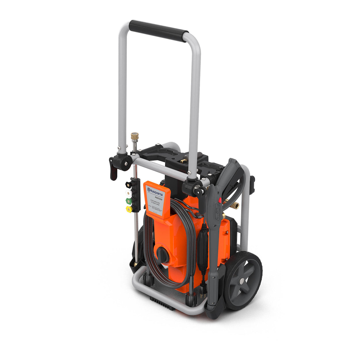 Husqvarna 2300 PSI Electric Pressure Washer, 2300 PSI, 1.2 GPM, 120 Volts, Model# 022006