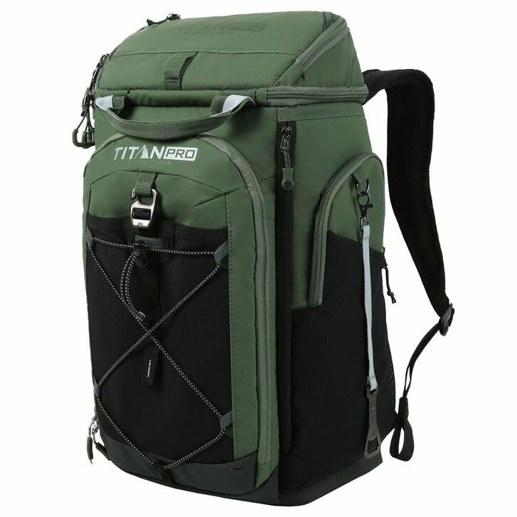 Titan Pro - 26 Can Backpack Cooler, Green