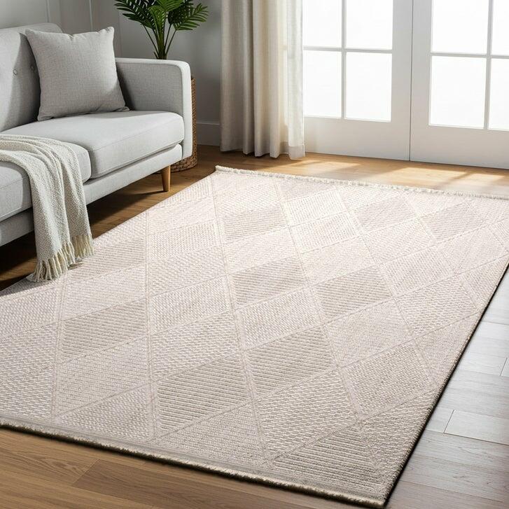 Serenity Area Rug Collection, Rassa Cream, 7'10" x 10'