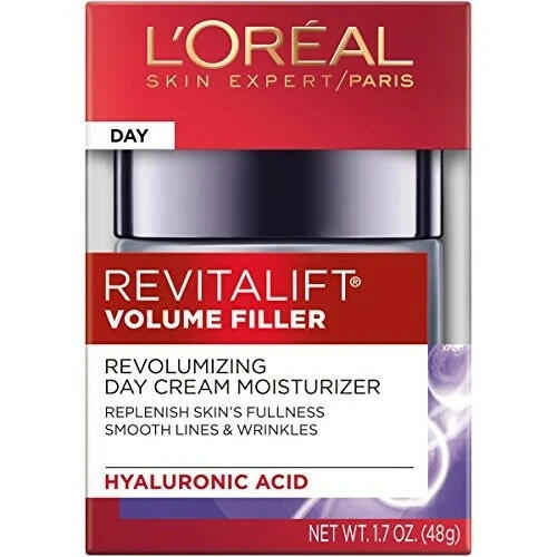 L'Oreal Paris Skin Care Revita Lift Volume Filler Daily Re-Volumizing Facial Moisturizer, 1.7 Ounce