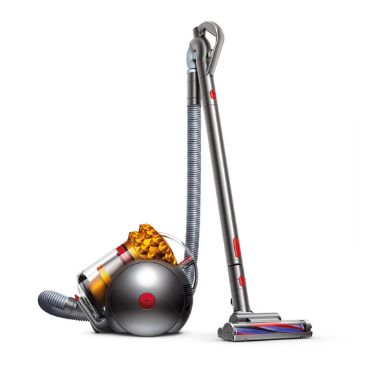 Dyson Big Ball Turbinehead Canister Vacuum, Yellow/Iron