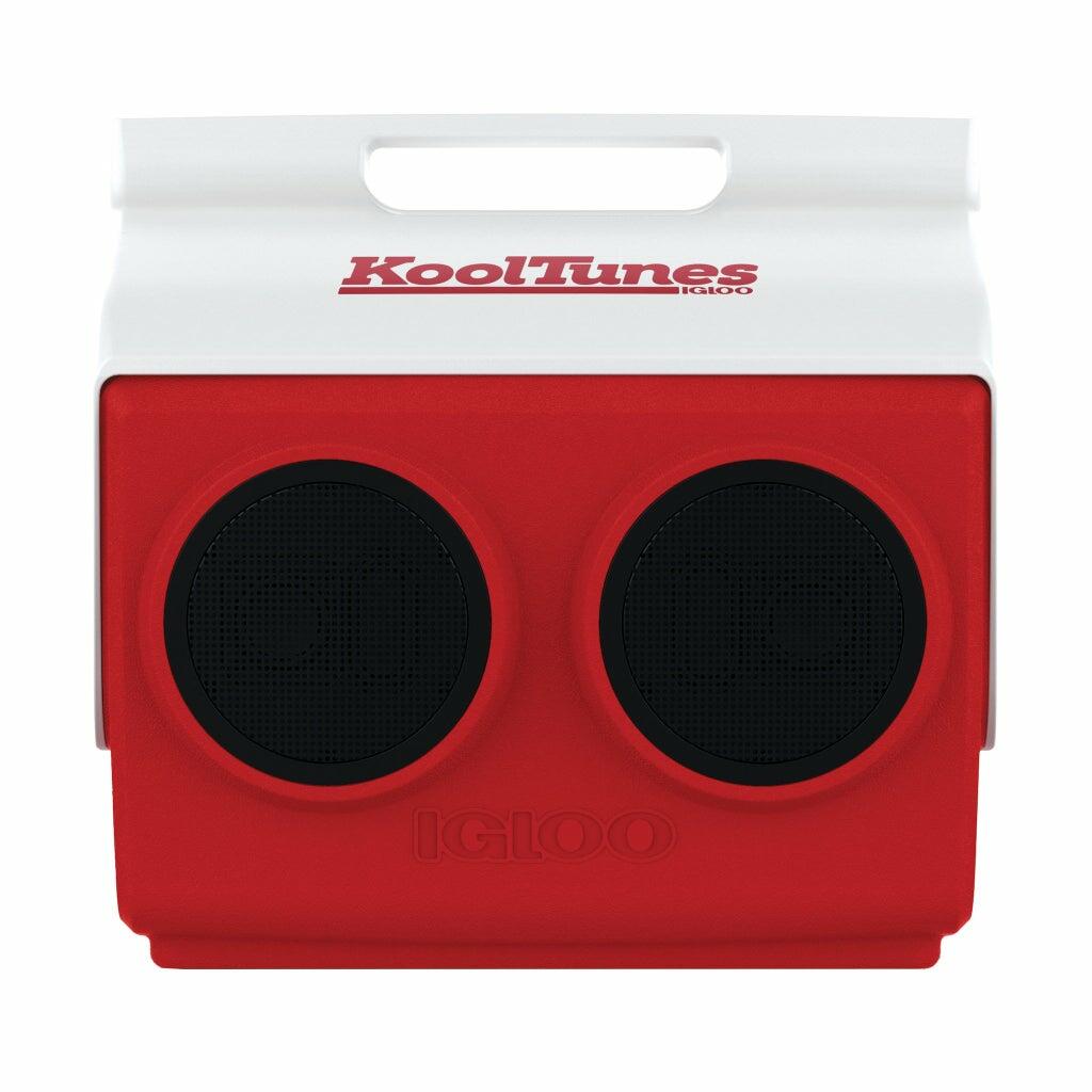 Igloo KoolTunes Bluetooth Speaker Cooler, Red