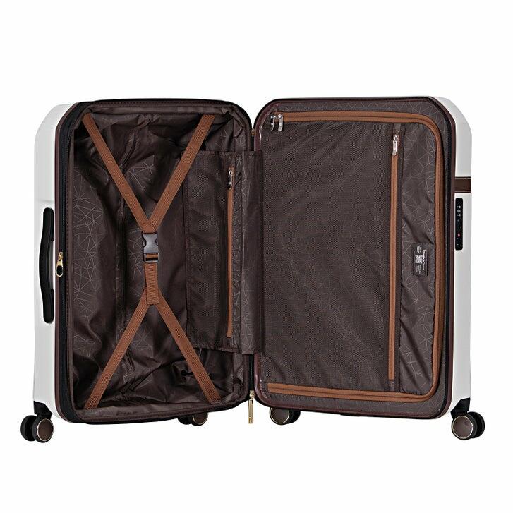 Traveler’s Choice Candlewood II 3-Piece Expandable Hardside Spinner Luggage Set, White