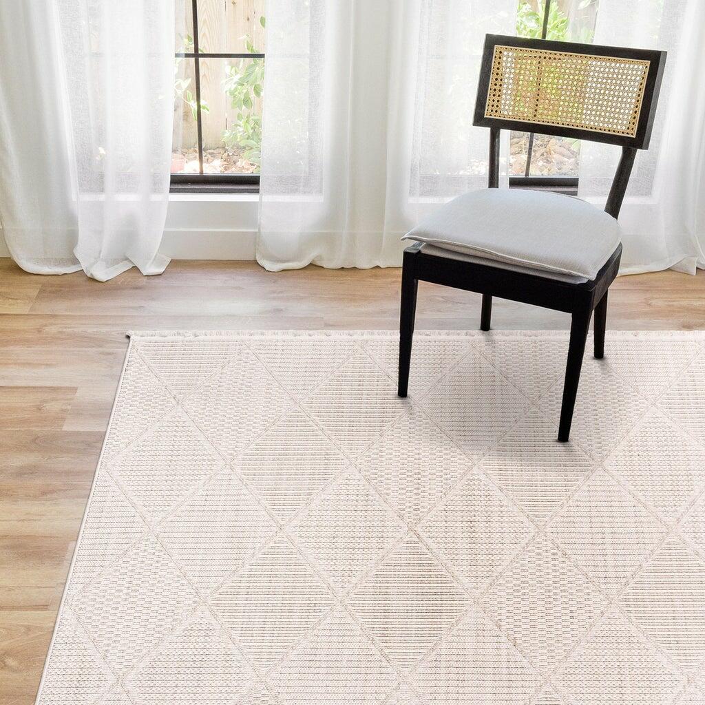 Serenity Area Rug Collection, Rassa Cream, 7'10" x 10'