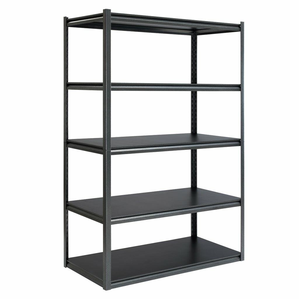 Z-Beam 5-shelf Steel Storage Rack, 48“ x 24“ x 72"