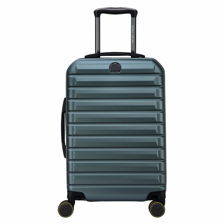 Delsey Paris 2-Piece Hardside Luggage Set, Green / Grey