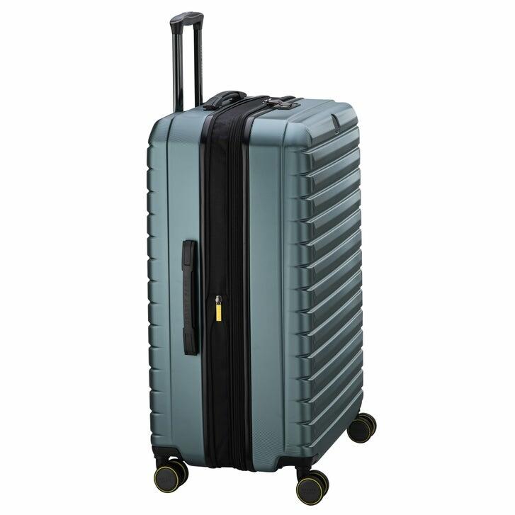 Delsey Paris 2-Piece Hardside Luggage Set, Green / Grey