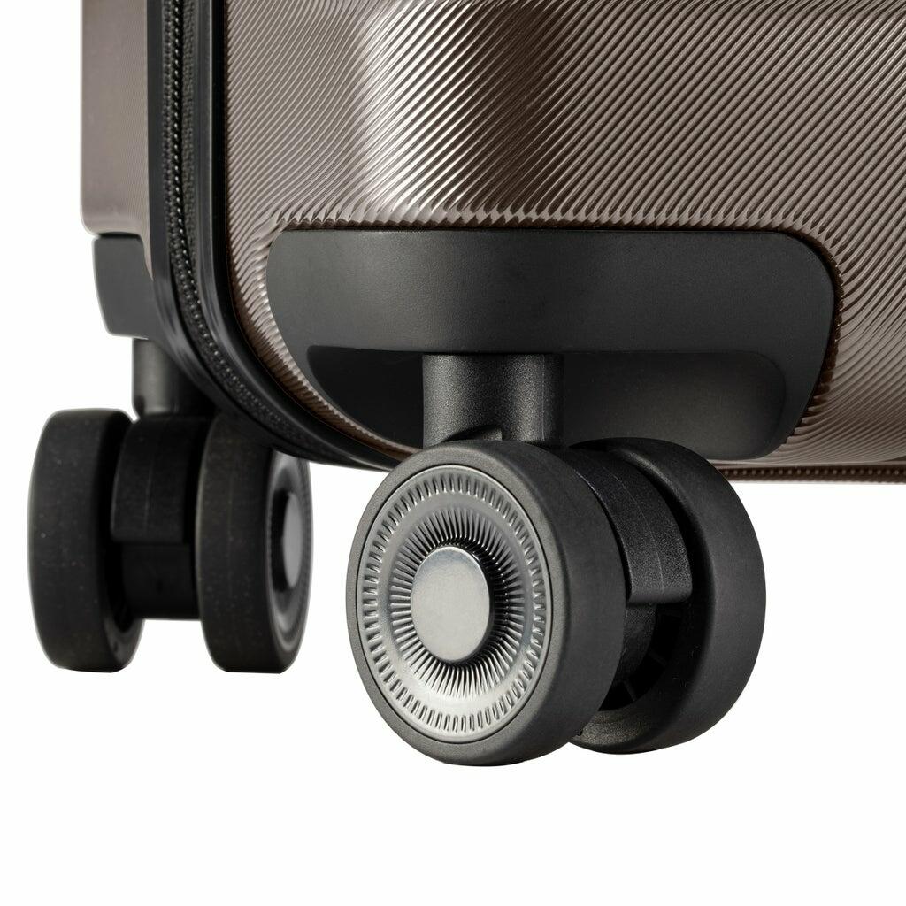 Ricardo 21.5 in Hardside Carry-on, Black / Bronze