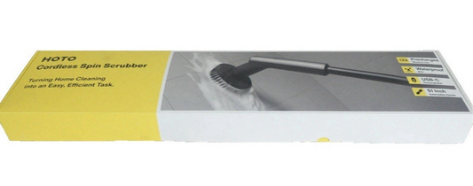 HOTO Cordless Spin Scrubber
