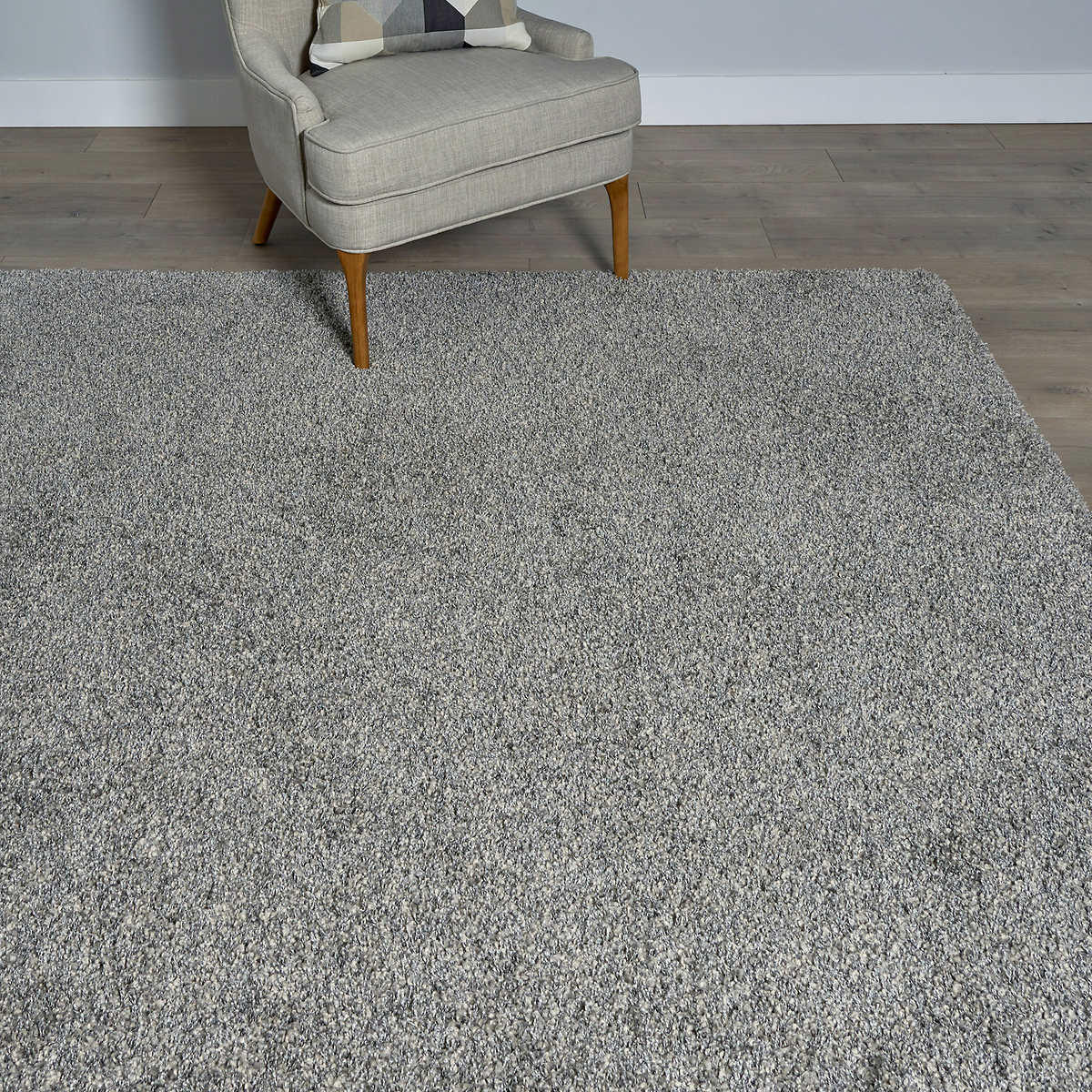 Thomas Shag Rug Thomasville Marketplace Luxury Shag Rugs Silver Rug Size: 5 ft. 3 in ...