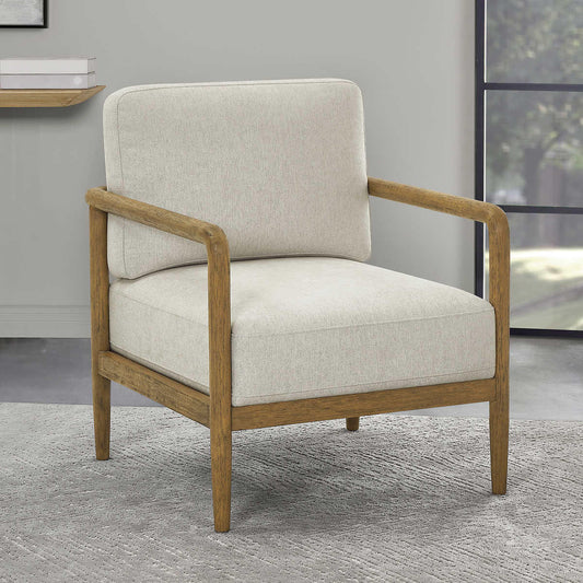 Thomasville Finley Point Accent Chair with Wood Frame