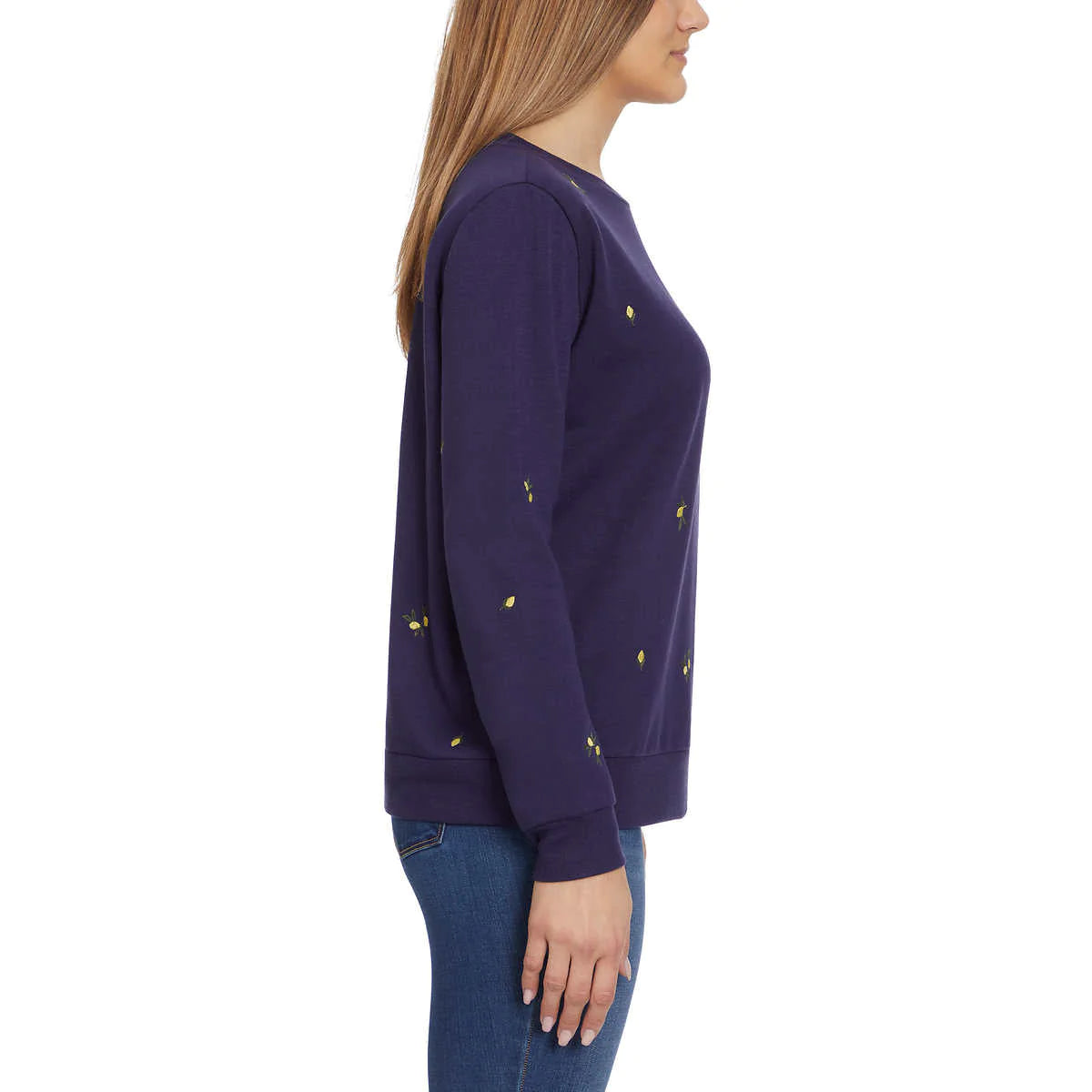 Gloria Vanderbilt Ladies' Embroidered Crewneck