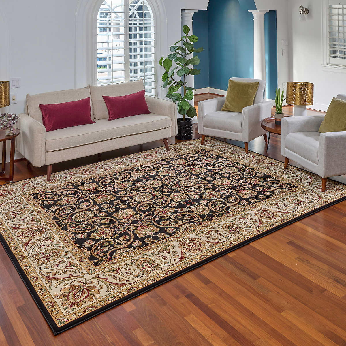Thomasville Timeless Classic Rug Collection, Minerva, 5 ft. 3 in. x 7 ft. 5 in.