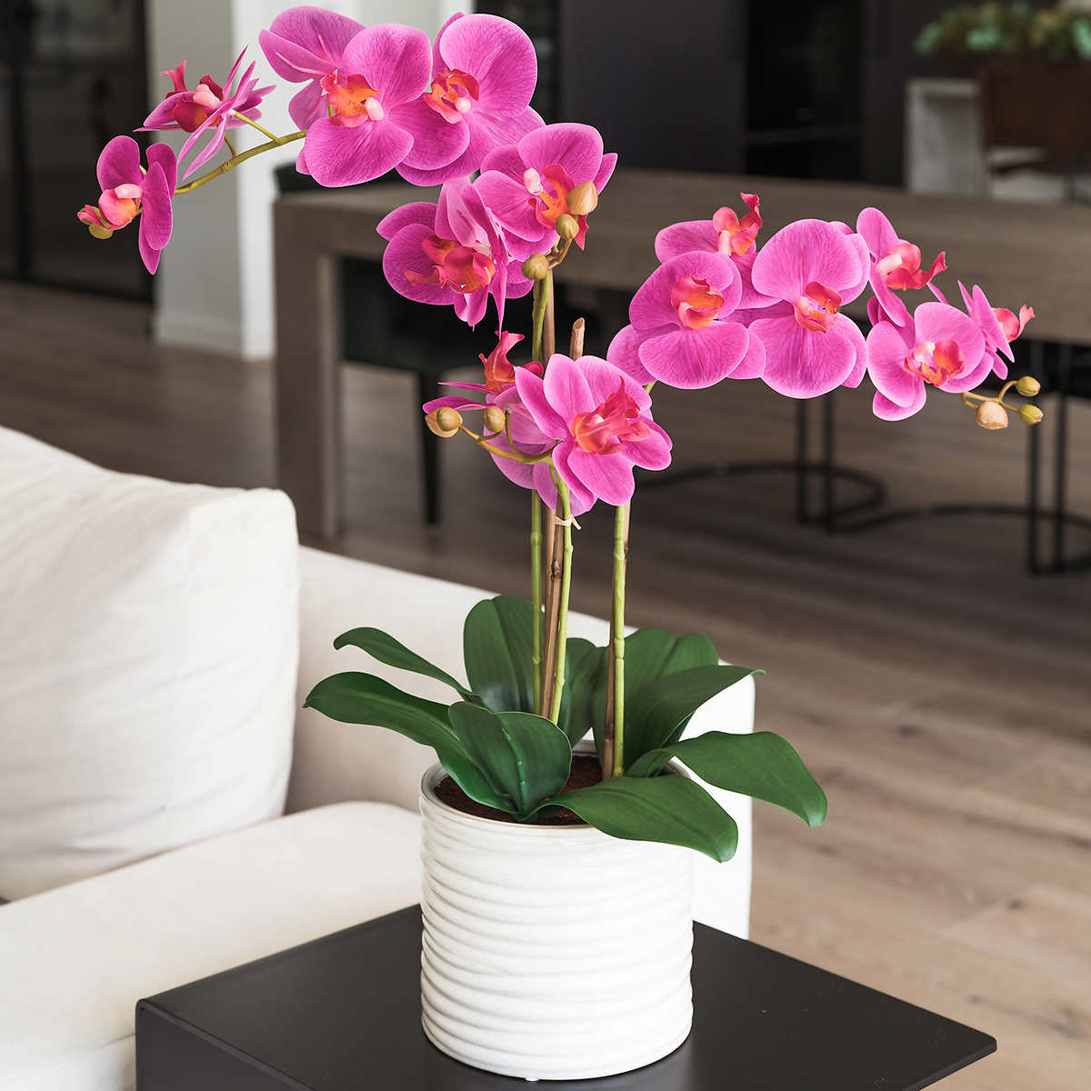 Faux Orchid Arrangement