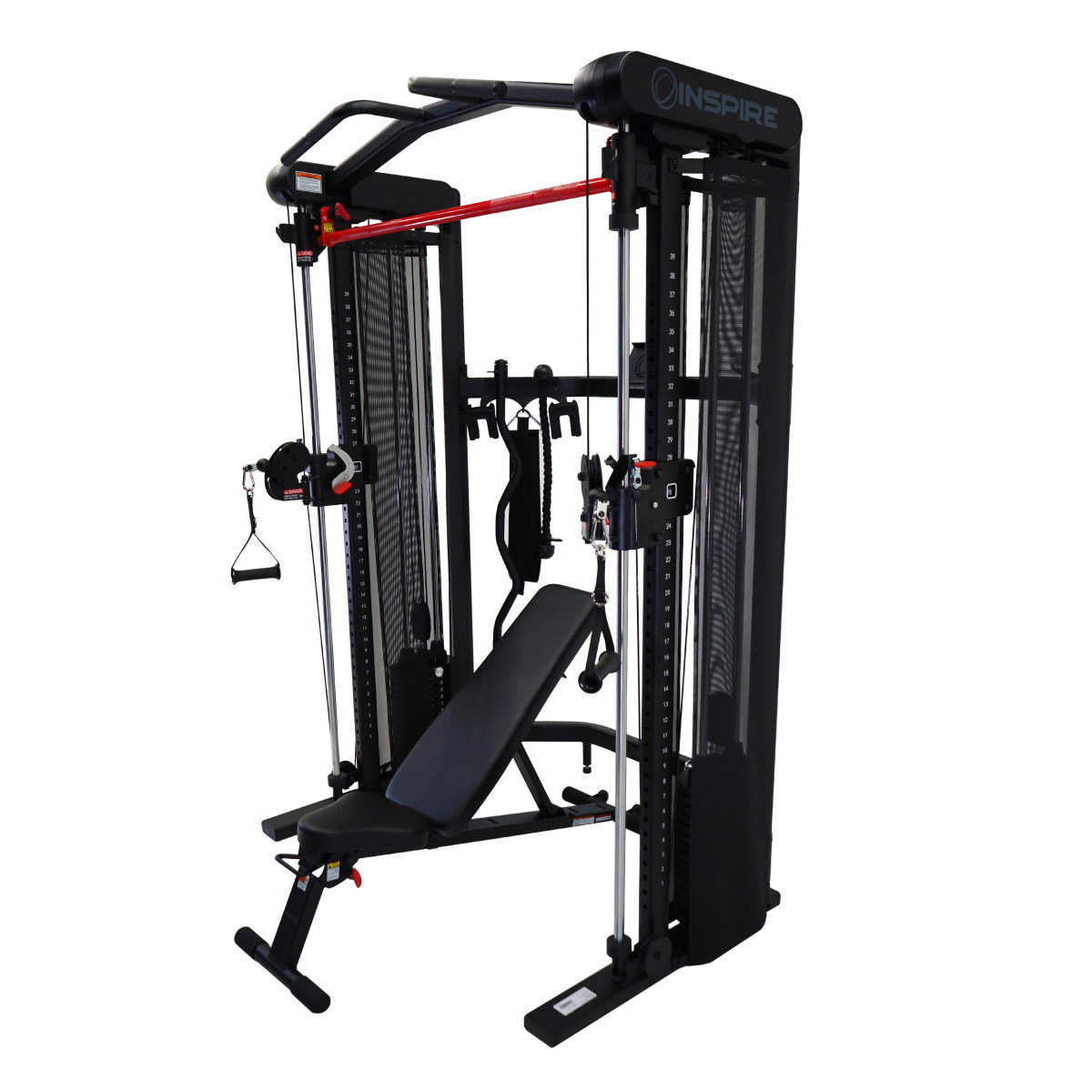 Inspire Fitness SF3 Smith Functional Trainer with Folding Bench