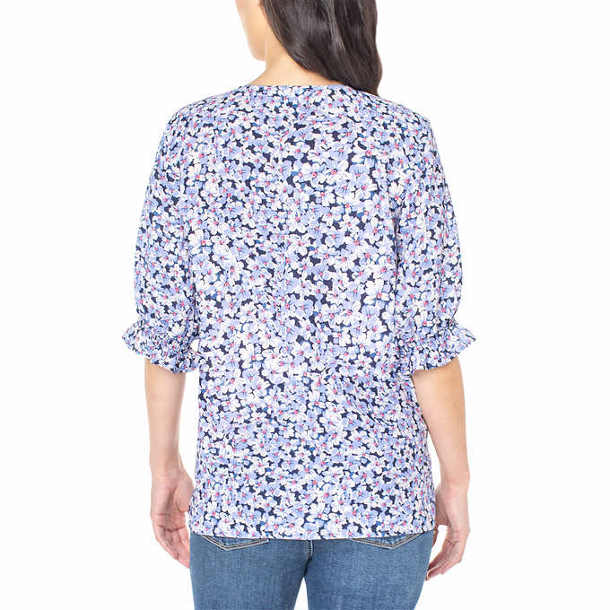 Well Worn Ladies' V-Neck Blouse