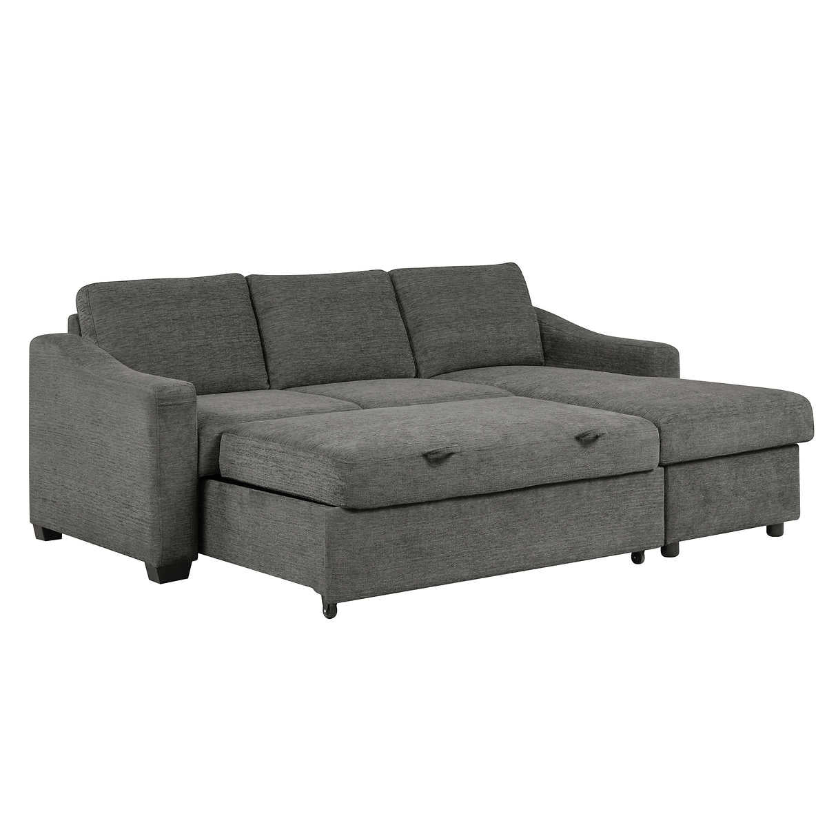 Coddle Aria Fabric Sleeper Sofa with Chaise