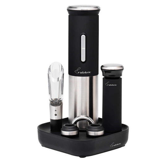 Rabbit Electric Wine Opener Set, 8-piece