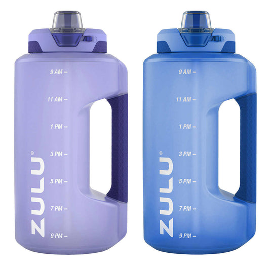 Zulu Goals 64oz Half Gallon Plastic Jug 2-pack