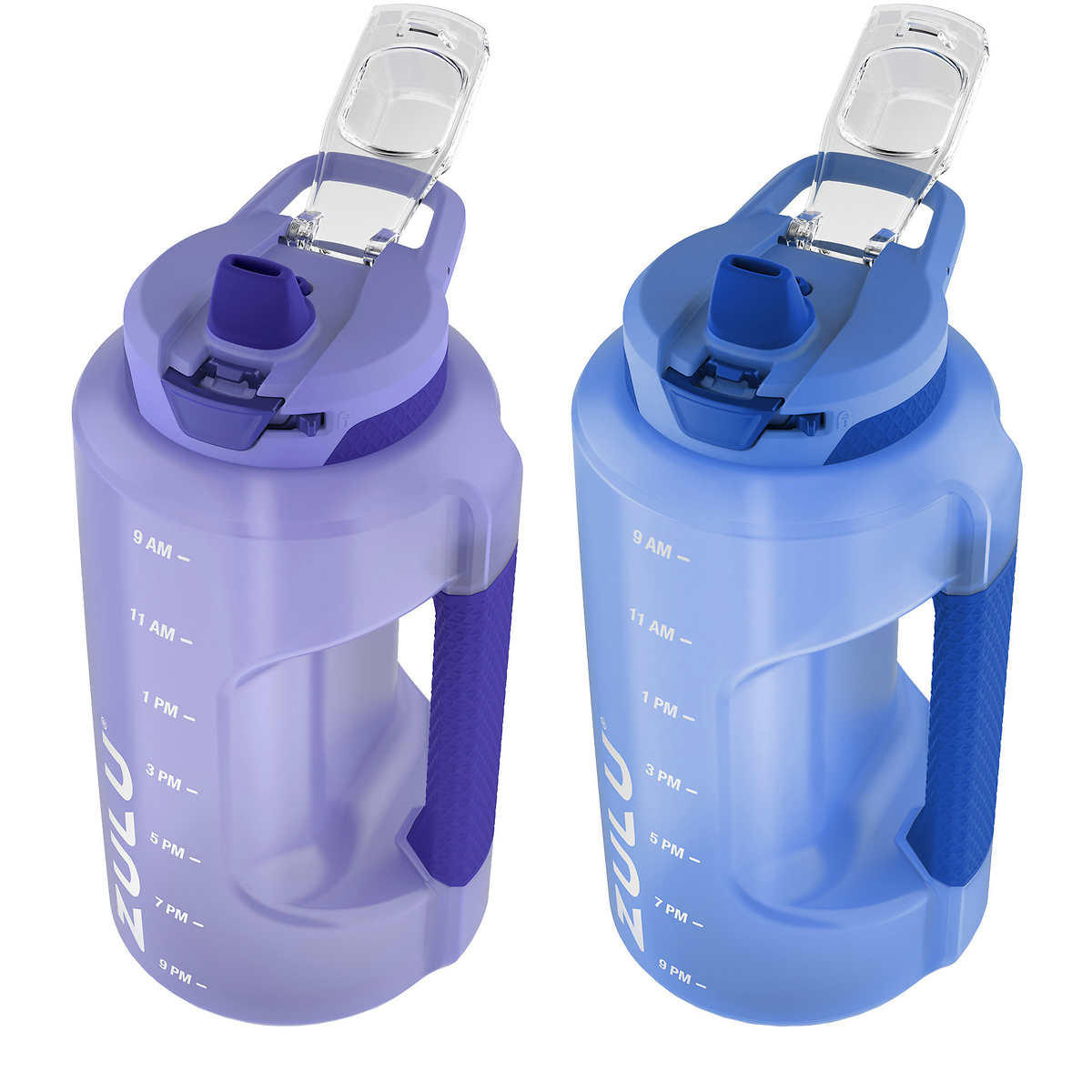 Zulu Goals 64oz Half Gallon Plastic Jug 2-pack – Costless Furnishings