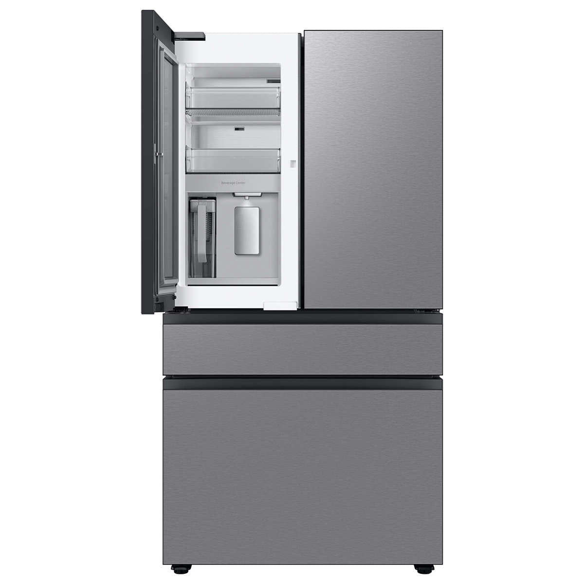 Samsung 23 cu. ft. Bespoke 4-Door French Door Refrigerator with Beverage Center