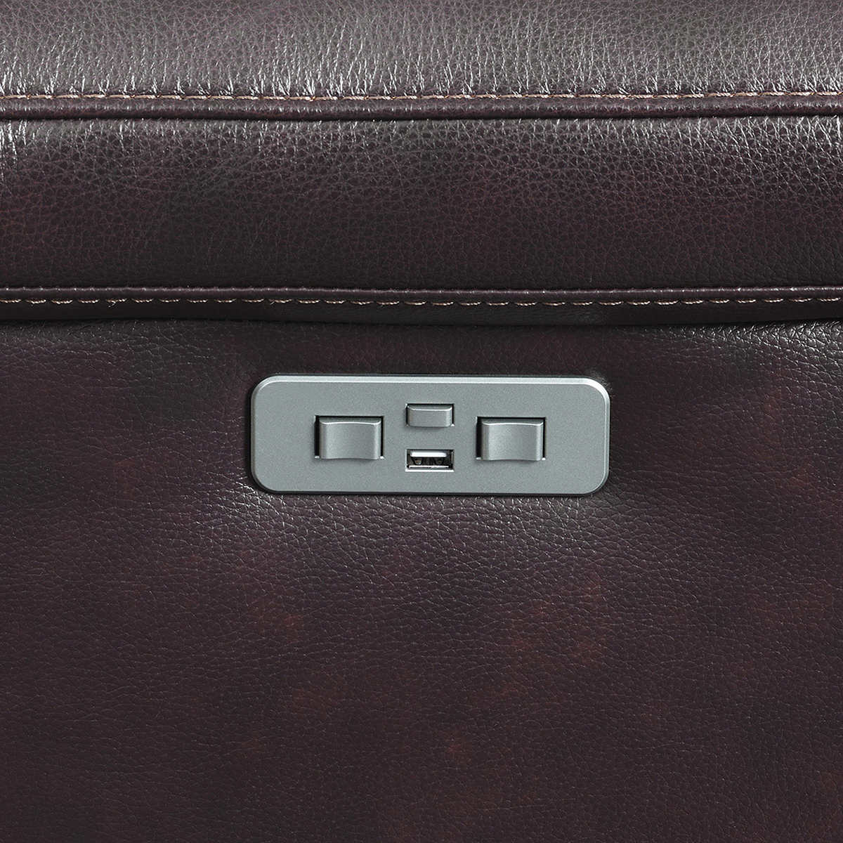 Ridgewin Leather Power Reclining Sofa
