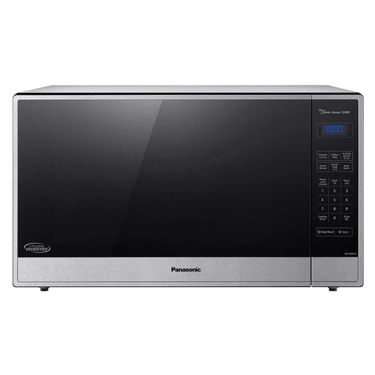 Panasonic Family Size 2.2CuFt Countertop Microwave Oven with Cyclonic Inverter Technology NN-SN97HS
