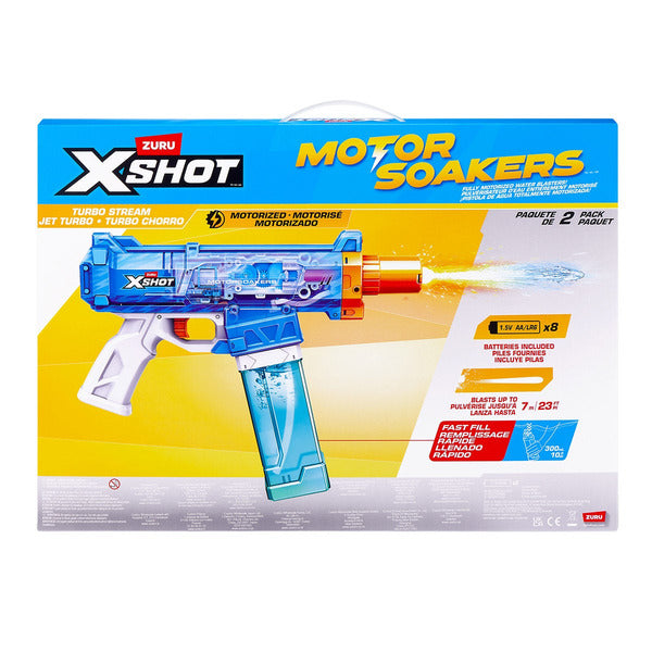ZURU X-Shot Motor Soakers Motorized Water Blasters, 2-pack — image 3
