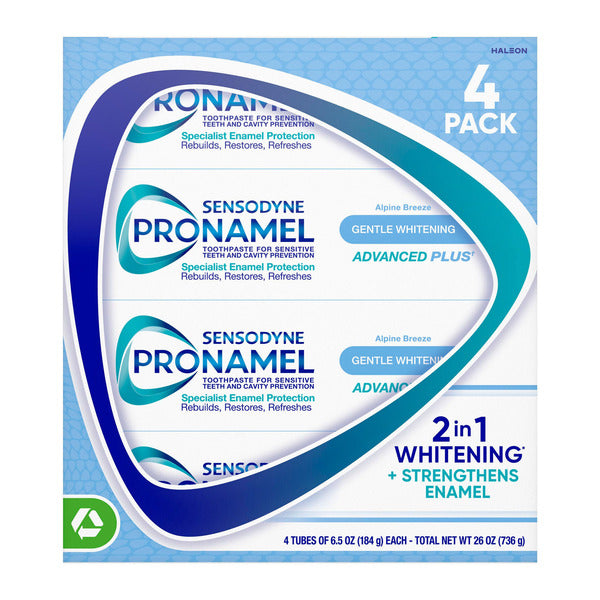 SENSODYNE Pronamel Gentle Whitening Advanced Toothpaste, 6.5 oz, 4-pack — image 1