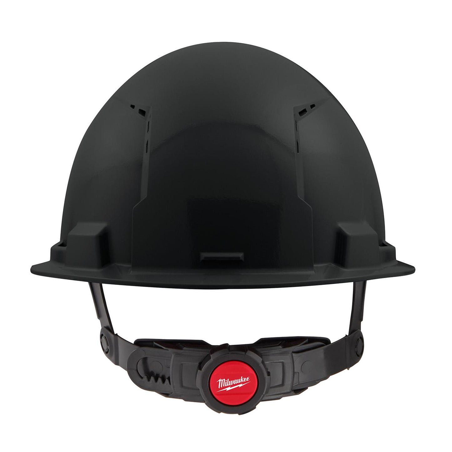 Milwaukee BOLT Black Type 1 Class C Front Brim Vented Hard Hat with 6-Point Ratcheting Suspension