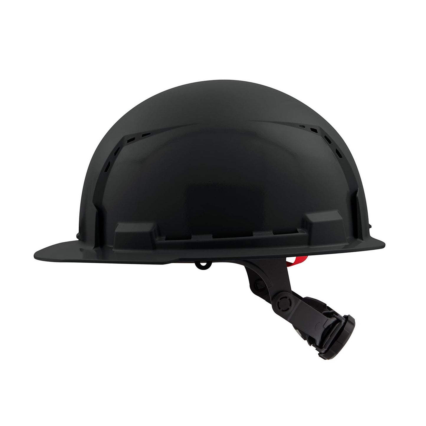 Milwaukee BOLT Black Type 1 Class C Front Brim Vented Hard Hat with 6-Point Ratcheting Suspension