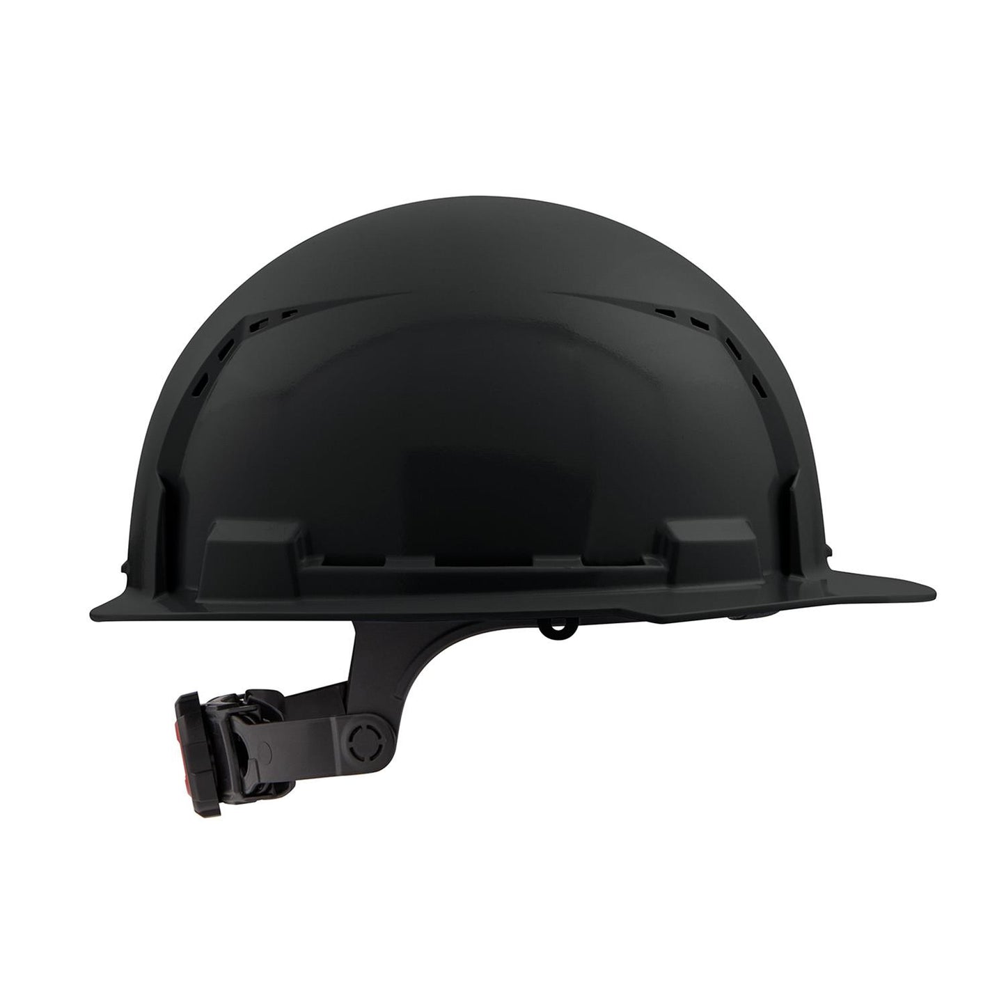 Milwaukee BOLT Black Type 1 Class C Front Brim Vented Hard Hat with 6-Point Ratcheting Suspension