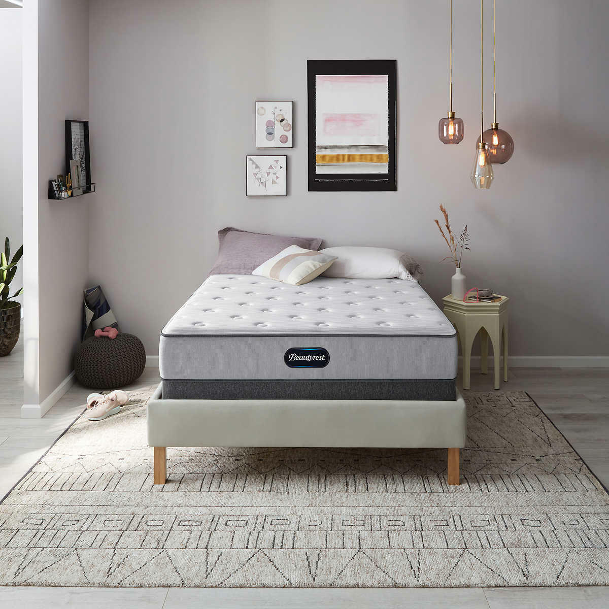 Beautyrest 12" BR800 Medium Mattress, Bed Size:  Twin